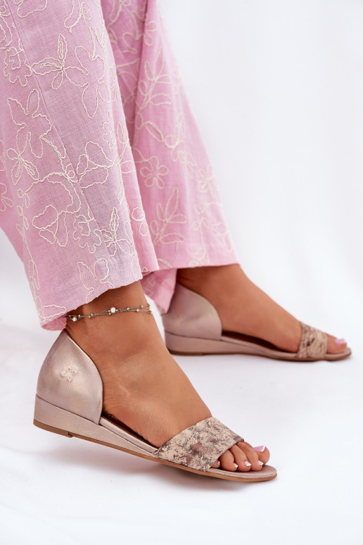 Sandalias de mujer Tiene queciejka 01971-71 color dorado Sandalias de mujer Tiene queciejka 01971-71 color dorado