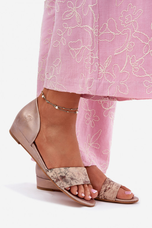 Sandalias de mujer Tiene queciejka 01971-71 color dorado Sandalias de mujer Tiene queciejka 01971-71 color dorado