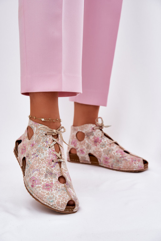 Estampado Piel Botas Tiene queciejka 03426-48 beige Estampado Piel Botas Tiene queciejka 03426-48 beige