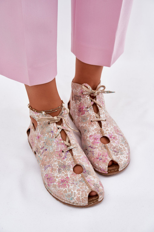 Estampado Piel Botas Tiene queciejka 03426-48 beige Estampado Piel Botas Tiene queciejka 03426-48 beige