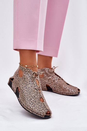 Botines de piel estampadas Tai turiciejka 03426-49 con estampado de piel de leopardo 2