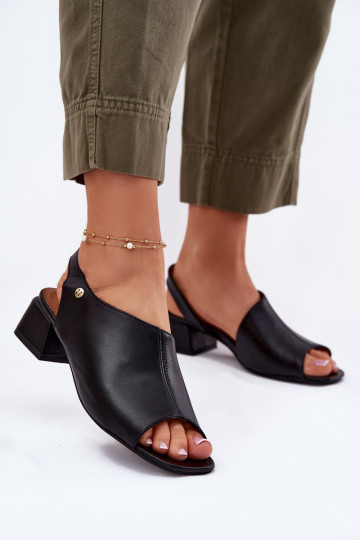 Sandalias de mujer Klocke Tai turiciejka 06975-01 color negro 2