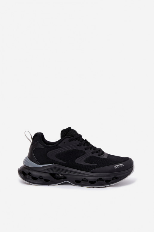 zapatillas Tiene quesculino con una plataforma Big Star RR174022 Hi-Poly System de color negro zapatillas Tiene quesculino con una plataforma Big Star RR174022 Hi-Poly System de color negro