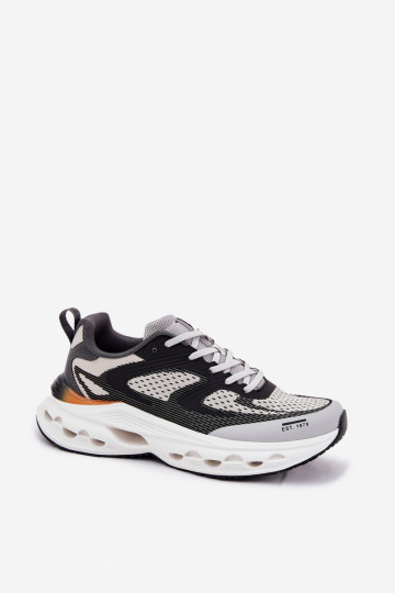 zapatillas Tiene quesculino con una plataforma Big Star RR174023 Hi-Poly System color gris