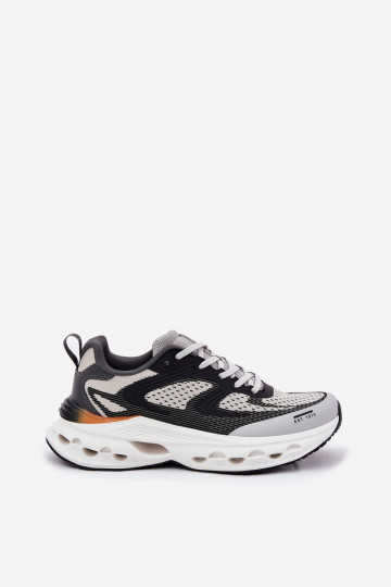 zapatillas Tiene quesculino con una plataforma Big Star RR174023 Hi-Poly System color gris 2