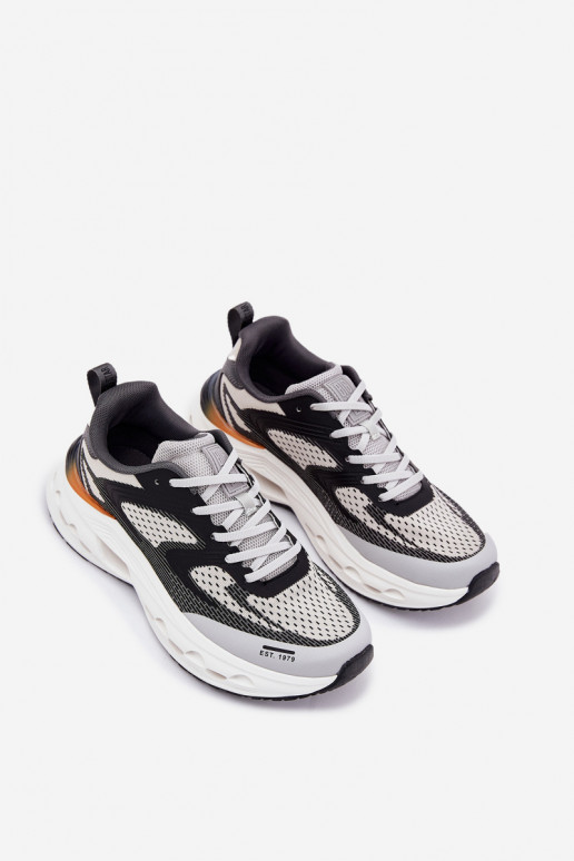 zapatillas Tiene quesculino con una plataforma Big Star RR174023 Hi-Poly System color gris zapatillas Tiene quesculino con una plataforma Big Star RR174023 Hi-Poly System color gris