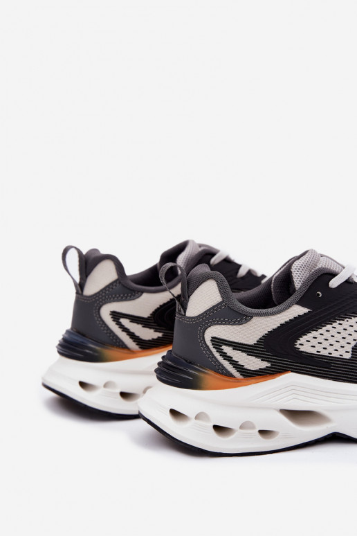 zapatillas Tiene quesculino con una plataforma Big Star RR174023 Hi-Poly System color gris zapatillas Tiene quesculino con una plataforma Big Star RR174023 Hi-Poly System color gris