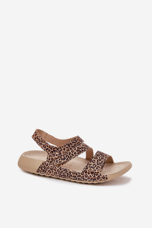 Sandalias de mujer Femenino Zazoo K1004 con estampados de piel de leopardo Sandalias de mujer Femenino Zazoo K1004 con estampados de piel de leopardo