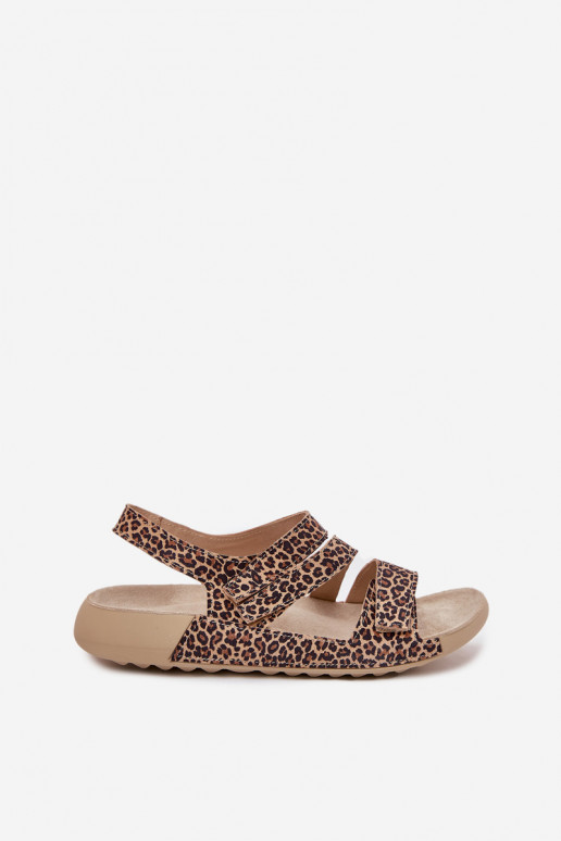Sandalias de mujer Femenino Zazoo K1004 con estampados de piel de leopardo Sandalias de mujer Femenino Zazoo K1004 con estampados de piel de leopardo