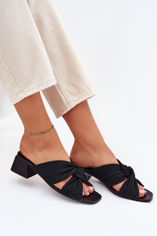 zapatillas de mujer reloj Tiene queciejka 06955-01 de color negro zapatillas de mujer reloj Tiene queciejka 06955-01 de color negro