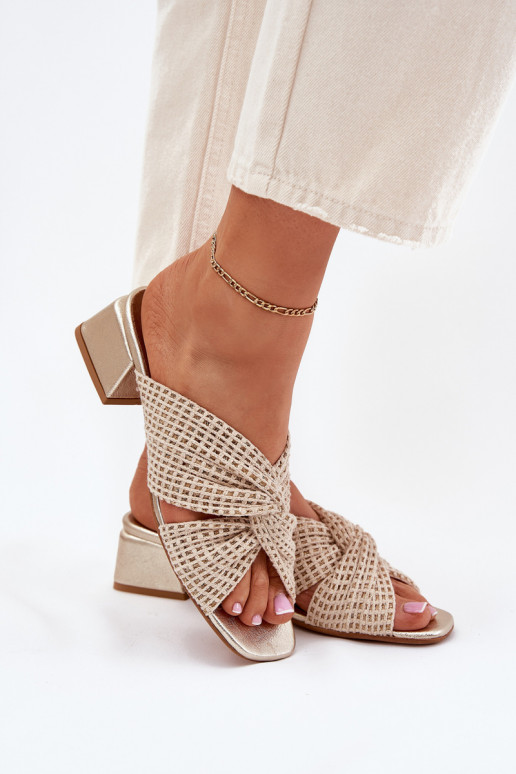 zapatillas de mujer reloj Tiene queciejka 06955-25 beige-color dorado zapatillas de mujer reloj Tiene queciejka 06955-25 beige-color dorado