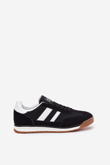 Zapatillas deportivas para hombres color negro Sivara 2