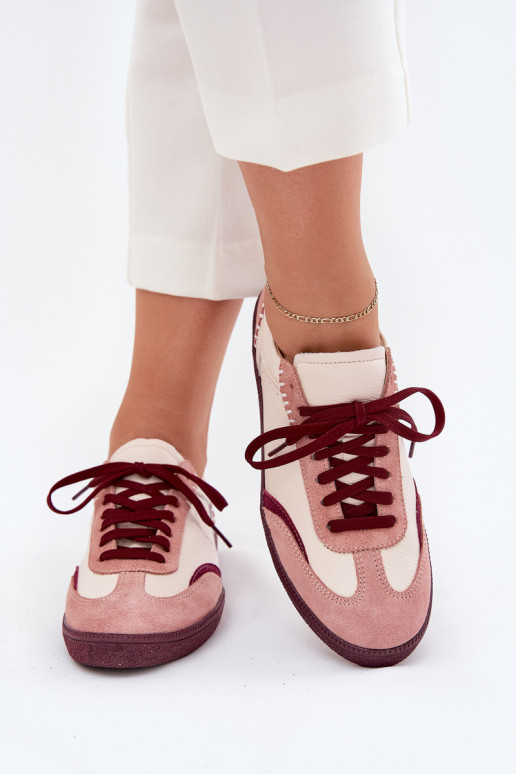 Piel Zapatillas modelo zapatos. Femenino Zazoo N1202 color rosa Piel Zapatillas modelo zapatos. Femenino Zazoo N1202 color rosa