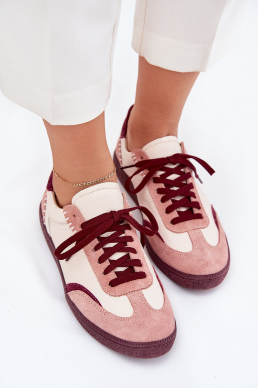 Piel Zapatillas modelo zapatos. Femenino Zazoo N1202 color rosa Piel Zapatillas modelo zapatos. Femenino Zazoo N1202 color rosa