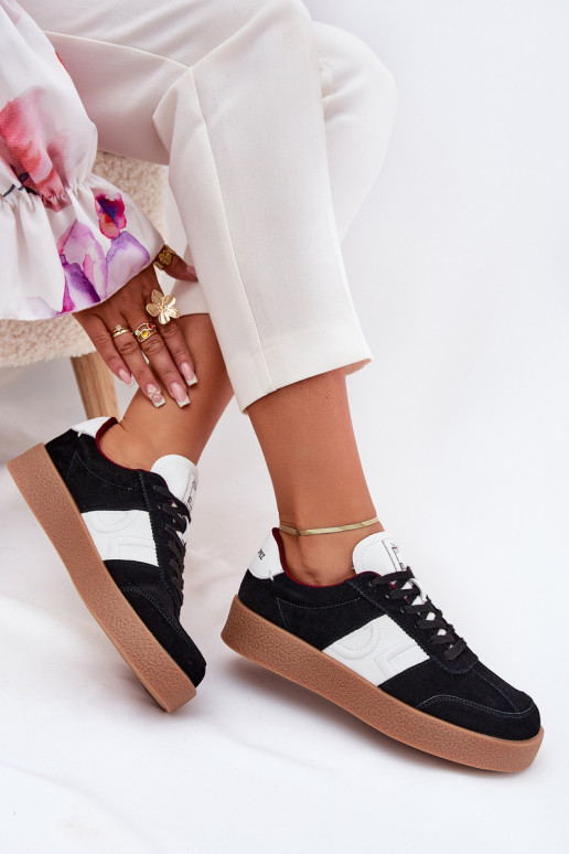 de gamuza Zapatillas modelo zapatos. Femenino Daniel Lopez Just Dare SS2D4021 de color negro de gamuza Zapatillas modelo zapatos. Femenino Daniel Lopez Just Dare SS2D4021 de color negro