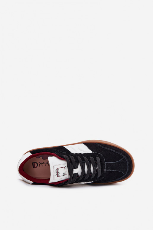 de gamuza Zapatillas modelo zapatos. Femenino Daniel Lopez Just Dare SS2D4021 de color negro de gamuza Zapatillas modelo zapatos. Femenino Daniel Lopez Just Dare SS2D4021 de color negro