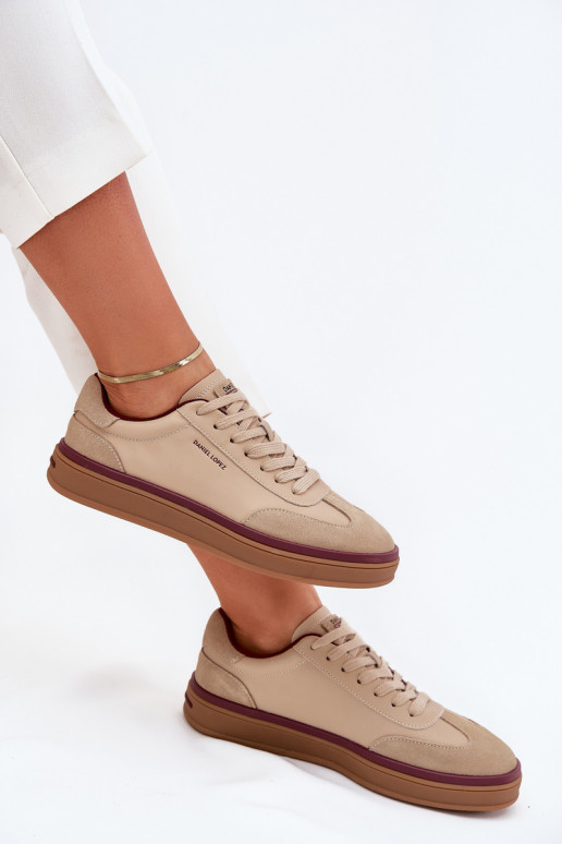 Piel Femenino Zapatillas modelo zapatos. Daniel Lopez Just Dare SS2D4007 beige Piel Femenino Zapatillas modelo zapatos. Daniel Lopez Just Dare SS2D4007 beige