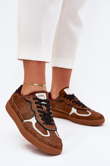 Zapatillas deportivas de mujer Daniel Lopez Just Dare SS2D4016 color marrón 2