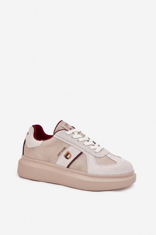 Piel Femenino Zapatillas modelo zapatos. con una plataforma Daniel Lopez Just Dare SS2D4003 beige Piel Femenino Zapatillas modelo zapatos. con una plataforma Daniel Lopez Just Dare SS2D4003 beige
