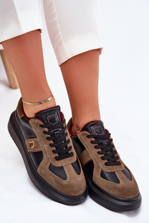 Piel Femenino Zapatillas modelo zapatos. con una plataforma Daniel Lopez Just Dare SS2D4001 de color negro Piel Femenino Zapatillas modelo zapatos. con una plataforma Daniel Lopez Just Dare SS2D4001 de color negro