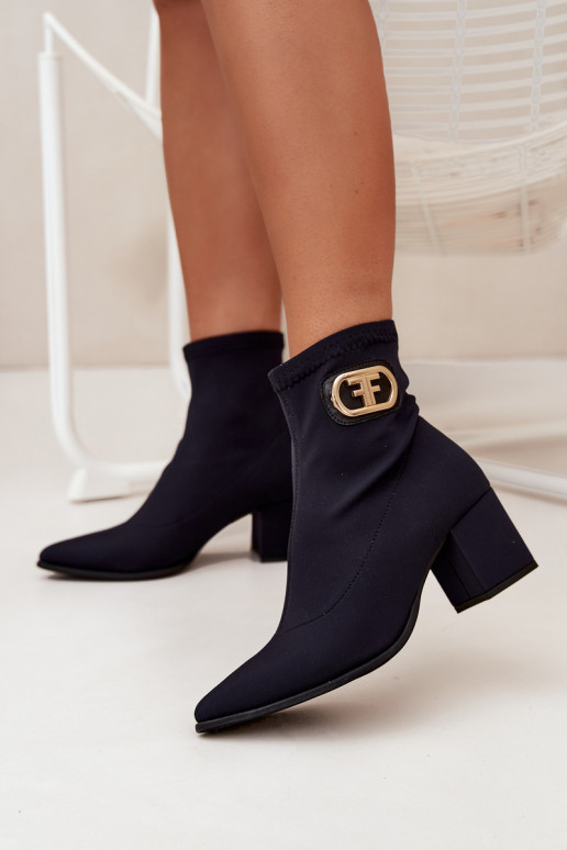 Botas de mujer Ze color doradom Detalem Zazoo 3128 de color negro Botas de mujer Ze color doradom Detalem Zazoo 3128 de color negro