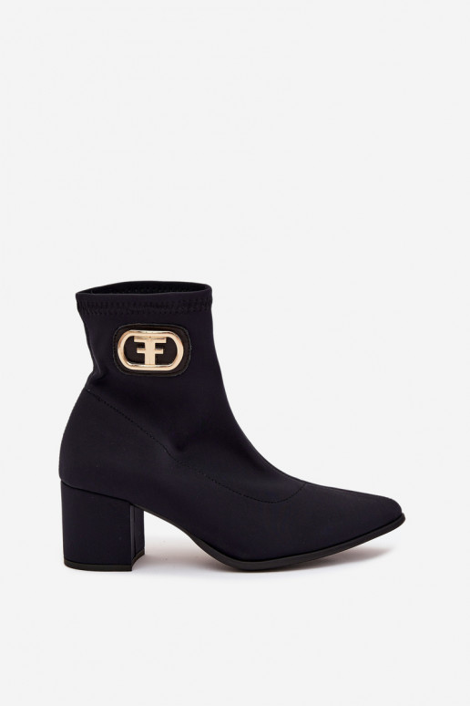 Botas de mujer Ze color doradom Detalem Zazoo 3128 de color negro Botas de mujer Ze color doradom Detalem Zazoo 3128 de color negro