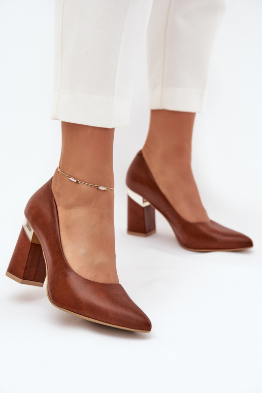 Piel Zapatos LeAski 3117 marron oscuro