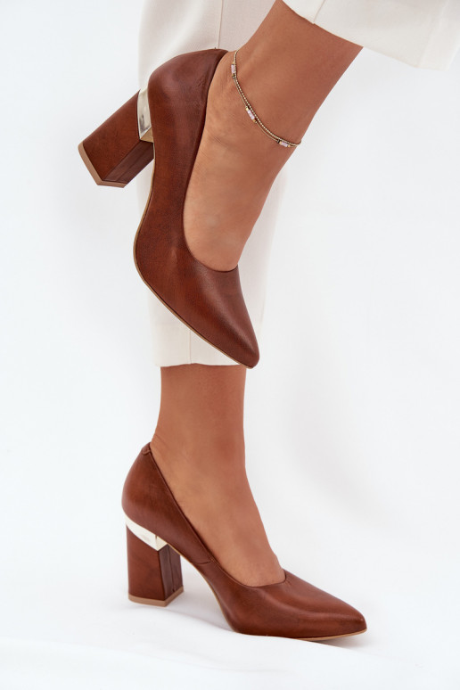 Piel Zapatos LeAski 3117 marron oscuro