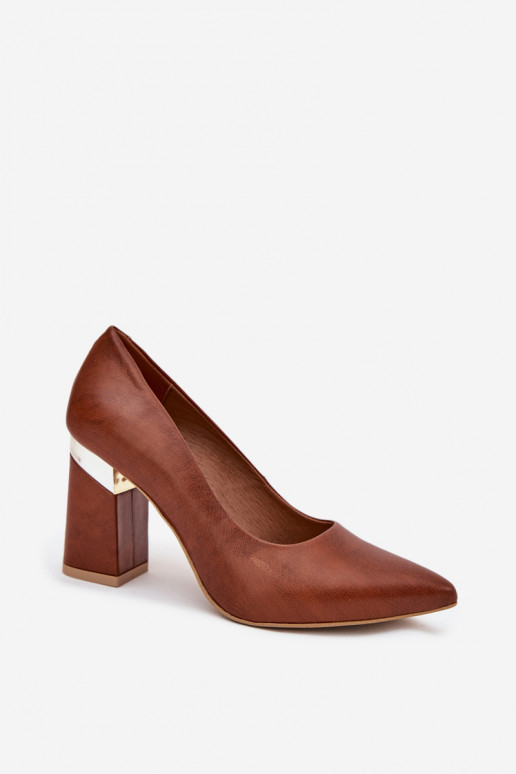 Piel Zapatos LeAski 3117 marron oscuro