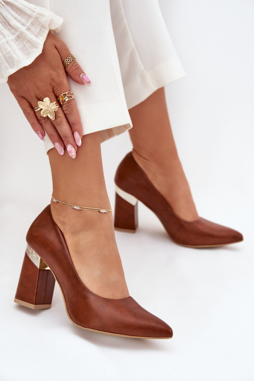 Piel Zapatos LeAski 3117 marron oscuro