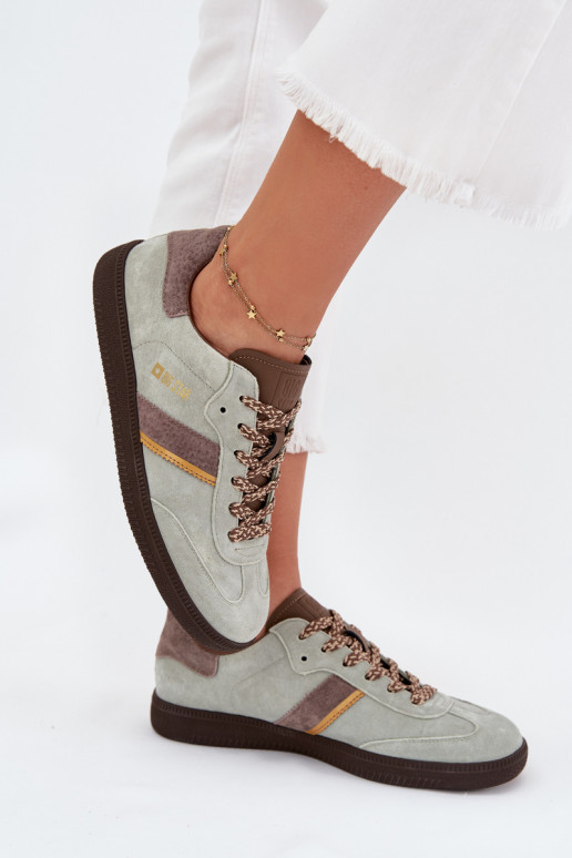 de gamuza Bajo Zapatillas modelo zapatos. Femenino Big Star SS274678 HI-POLY SYSTEM color menta de gamuza Bajo Zapatillas modelo zapatos. Femenino Big Star SS274678 HI-POLY SYSTEM color menta