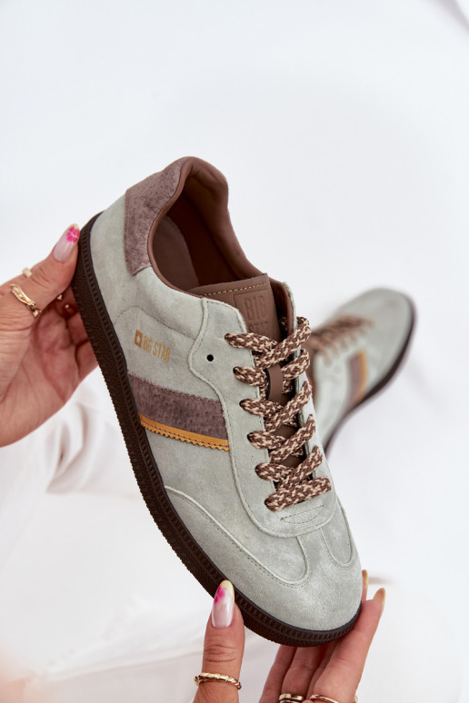 de gamuza Bajo Zapatillas modelo zapatos. Femenino Big Star SS274678 HI-POLY SYSTEM color menta de gamuza Bajo Zapatillas modelo zapatos. Femenino Big Star SS274678 HI-POLY SYSTEM color menta