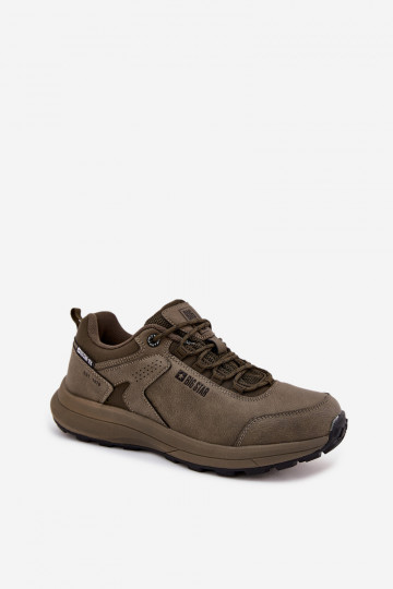 zapatillas Emigrar Tiene quesculino Big Star OO174367 HI-POLY SYSTEM de color caqui
