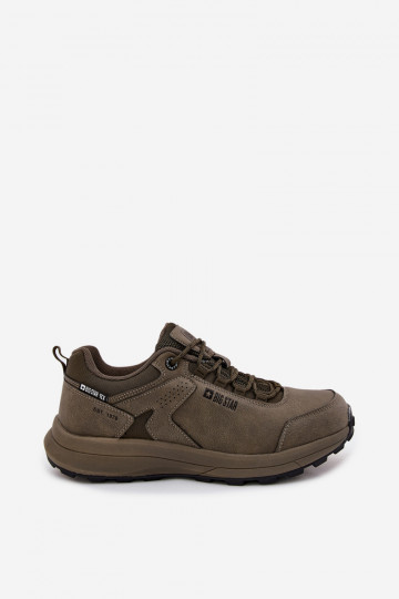 zapatillas Emigrar Tiene quesculino Big Star OO174367 HI-POLY SYSTEM de color caqui 2
