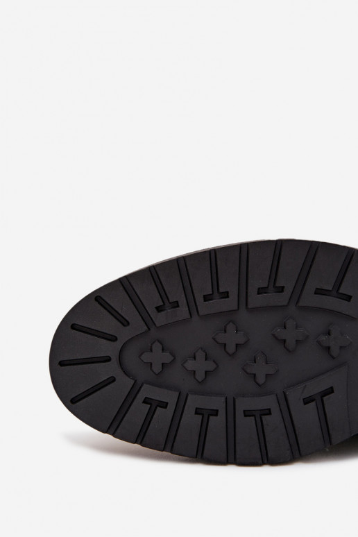 Piel calentamiento Botas Tiene quesculino Al castillo Big Star OO174148 de color negro Piel calentamiento Botas Tiene quesculino Al castillo Big Star OO174148 de color negro