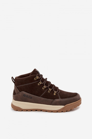 Botas de senderismo de ante para hombre Big Star SS174263 color marrón 2