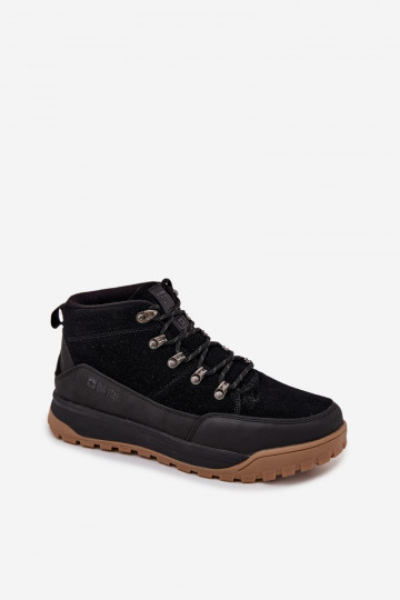 Botas de senderismo de ante para hombre Big Star SS174265 color negro