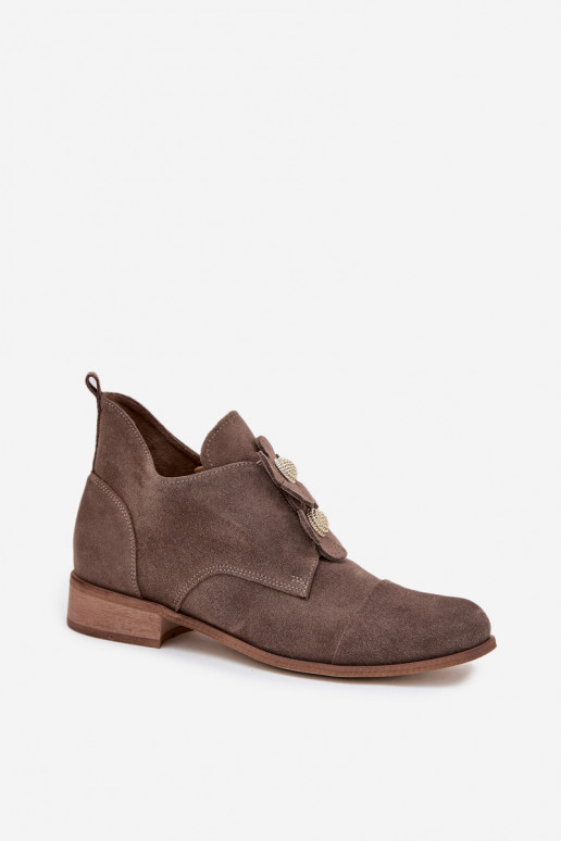 de gamuza zapatos Femenino Con decoracionesi con motivos floraleskami Zazoo 3080 beige de gamuza zapatos Femenino Con decoracionesi con motivos floraleskami Zazoo 3080 beige