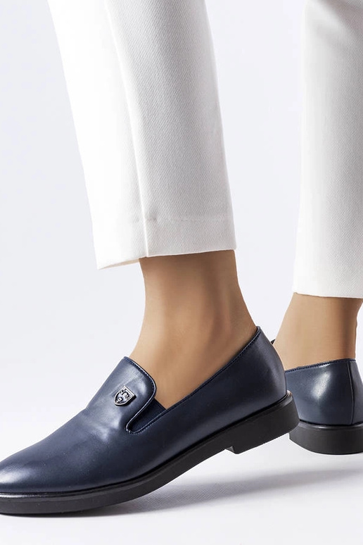 Mocasines azul marino lisos Concord Mocasines azul marino lisos Concord