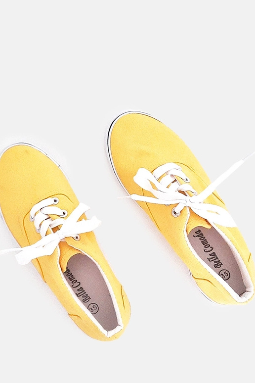 Zapatillas deportivas amarillas para...