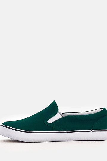 Zapatillas deportivas verdes para niños tipo slip-on Lagunes 2