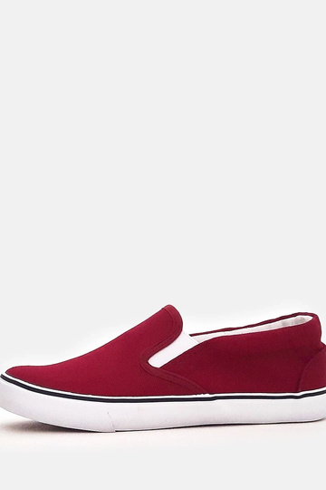 Zapatillas deportivas burdeos para niños tipo slip-on Lagunes 2