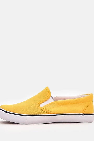 Zapatillas deportivas amarillas para niños tipo slip-on Lagunes 2