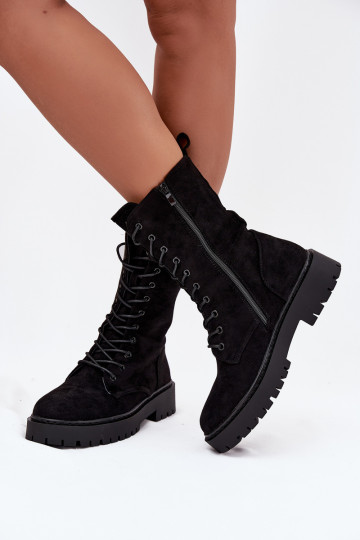 Botas de trabajo térmicas para mujer, color negro, Tai turirvielle
