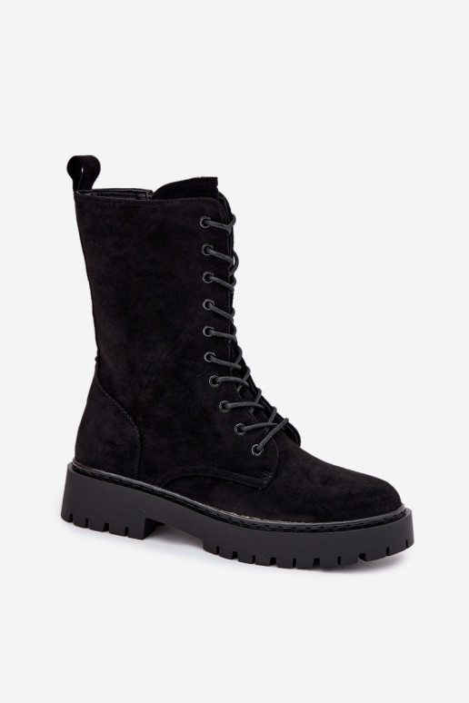 Botas de trabajo térmicas para mujer, color negro, Tai turirvielle