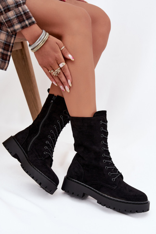 Botas de trabajo térmicas para mujer, color negro, Tai turirvielle