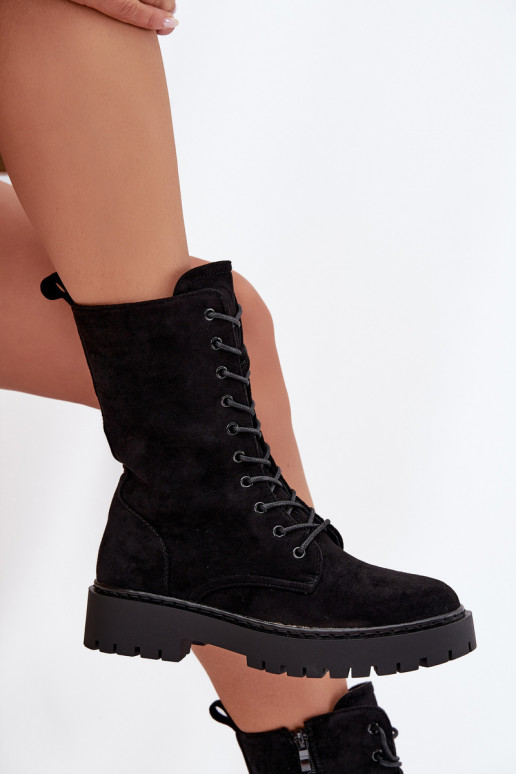 Botas de trabajo térmicas para mujer, color negro, Tai turirvielle