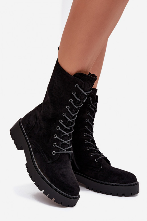 Botas de trabajo térmicas para mujer, color negro, Tai turirvielle
