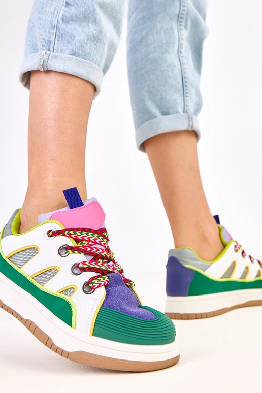 Zapatillas deportivas verdes con...