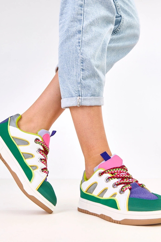 Zapatillas deportivas verdes con...